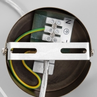 Светильник подвесной "Лофт" 1х25Вт Е27 Бронза 12х116х11