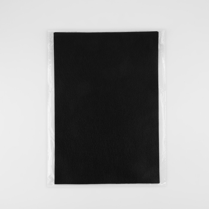 Искусственная кожа, 20 × 29 ± 1 см, 0,5 мм, 3 шт, цвет чёрный Искусственная кожа, 20 × 29 ± 1 см, 0,5 мм, 3 шт, цвет чёрный