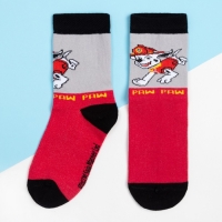 Носки PAW PATROL &laquo;Маршал&raquo;, цвет красный, 16-18 см