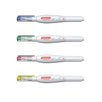 Ручка-корректор 10 мл, ErichKrause Arctic White, супер-белая, с металлическим наконечником, микс