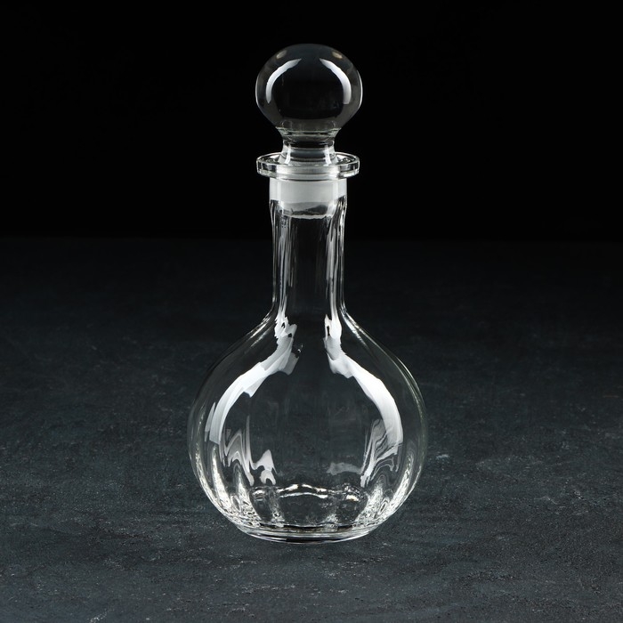 Графин для вина &laquo;Рифлёнка&raquo;, 500 мл