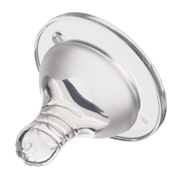 Соска на  бутылочку, антиколиковая, от 6 мес., M&B Standard, широкое горло,  быстрый поток,  &Oslash;50 мм.