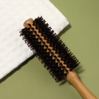 Брашинг &laquo;Натурель&raquo;, d = 2/5 &times; 22 см, комбинированная щетина, цвет &laquo;светлое дерево&raquo;