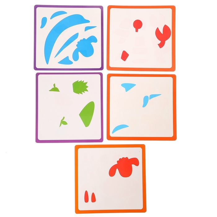 Развивающий набор &laquo;Рисуем по трафаретам&raquo;