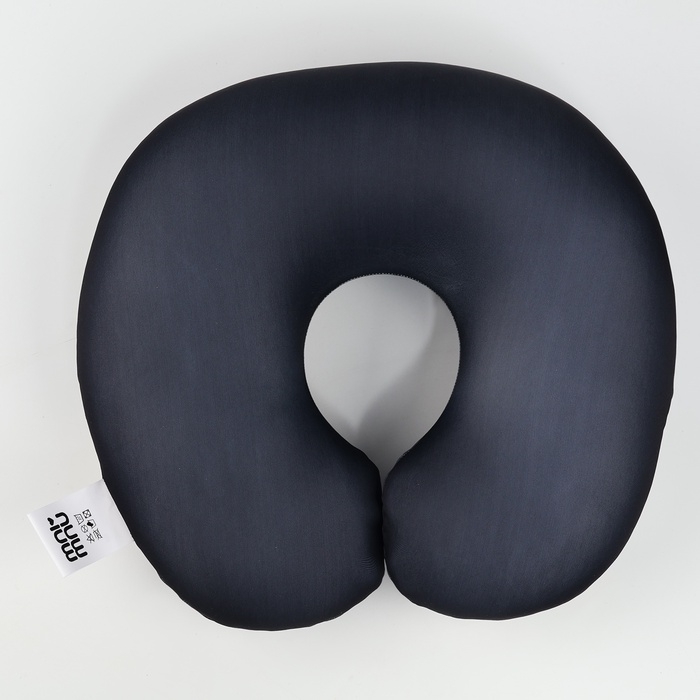 Новый год. Подушка для путешествий антистресс &laquo;Змея&raquo;, чёрный