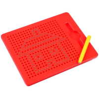 Планшет магнитный для рисования &laquo;Магнитное рисование&raquo;, СМЕШАРИКИ, 380 отверстий