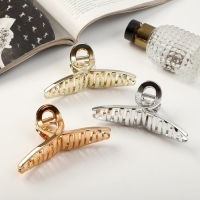 Краб для волос "Глянец люкс" петля, 10 см, микс Краб для волос "Глянец люкс" петля, 10 см, микс