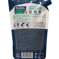 Жидкое мыло Aura, с антибактериальным эффектом, ромашка, 500 мл Жидкое мыло Aura, с антибактериальным эффектом, ромашка, 500 мл