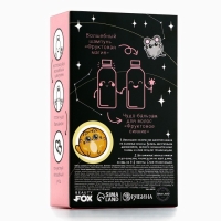 Подарочный набор косметики &laquo;По знаку зодиака я - котик&raquo;, шампунь для волос и бальзам для волос, 2 х 100 мл, аромат фруктов, BEAUTY FОХ