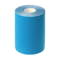 Кинезио - тейп, 10 см × 5 м, цвет синий Кинезио - тейп, 10 см × 5 м, цвет синий