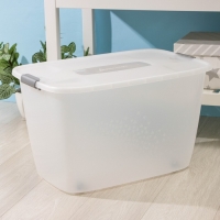 Бокс универсальный, на колёсиках, 56 л, 60&times;40&times;36 см, цвет МИКС