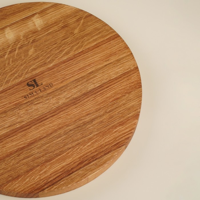 Доска для пиццы из дуба Sima-Land Home &laquo;Доливия&raquo;, d=25 см