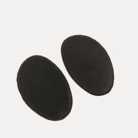 Подпяточники для обуви, 12,5 &times; 7,8 см, пара, цвет чёрный