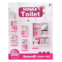 Набор мебели для кукол &laquo;Ванная комната&raquo;, раковина, гардеробная