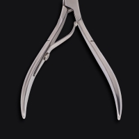 Кусачки маникюрные для кутикулы &laquo;Premium&raquo;, 10,2 см, длина лезвия - 6 мм, на блистере, цвет серебристый
