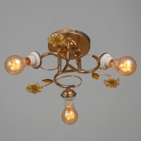 Люстра "Алана" бп 3х40Вт Е27 Золото МОДЕЛЬ: 2612380 Люстра "Алана" бп 3х40Вт Е27 Золото МОДЕЛЬ: 2612380