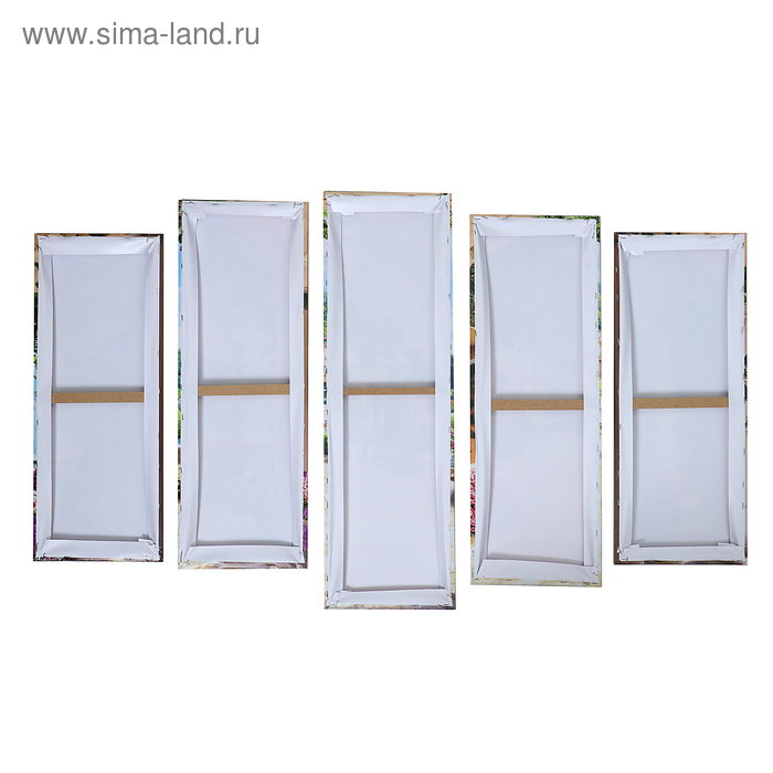 Картина модульная на подрамнике "Ясный день" (2-25х63; 2-25х70; 1-25х80) 125х80см