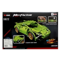 Конструктор гоночная машина DECOOL MecFactor, инерционный, 248 деталей, 6+