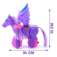 Игрушка заводная &laquo;Лошадка- Пегас&raquo;, МИКС