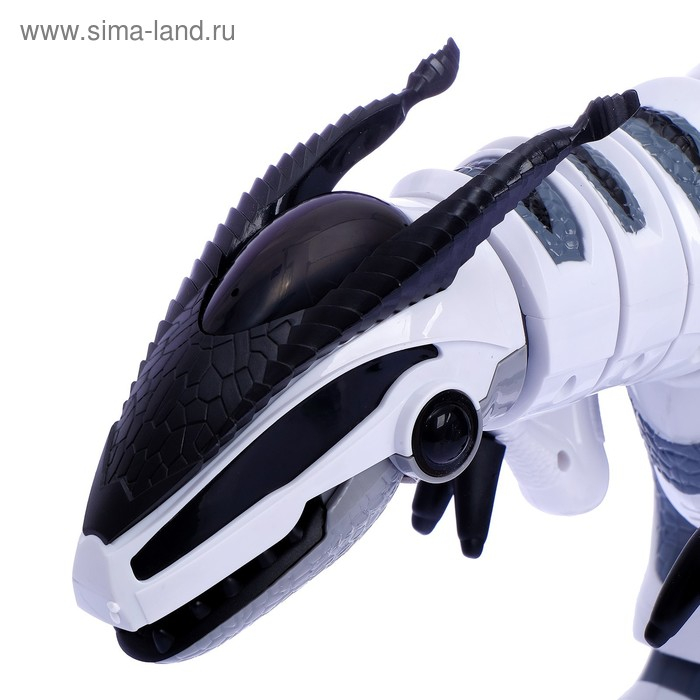 Робот динозавр &laquo;Тирекс&raquo; ZHORYA,программируемый, на пульте управления, интерактивный: звук, свет, танцующий, музыкальный, на аккумуляторе