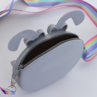 Сумка детская на молнии «Выбражулька», цвет серый Сумка детская на молнии «Выбражулька», цвет серый