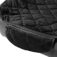 Накидки на сиденья, велюр, черный, набор 3 шт Накидки на сиденья, велюр, черный, набор 3 шт