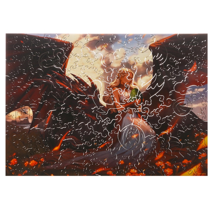 Фигурный пазл &laquo;Королева драконов&raquo;