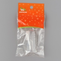 Щётка для чистки зубов животных, 5,5 х 2,5 см, голубой контейнер 7 х 4 см