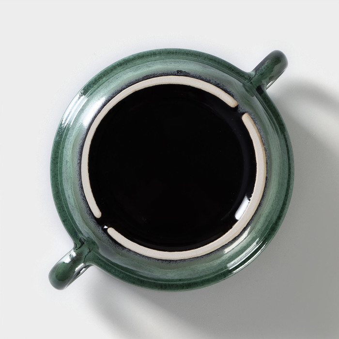 Бульонница фарфоровая Verde notte, 300 мл, d=11,5 см, цвет зелёный