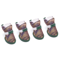 Ботинки для собак "Боец", набор 4 шт, размер 5 (подошва 6,2 х 5 см) камуфляж Ботинки для собак "Боец", набор 4 шт, размер 5 (подошва 6,2 х 5 см) камуфляж