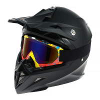 Очки-маска для езды на мототехнике, стекло сине-фиолетовый хамелеон, бомбер, ОМ-26 Очки-маска для езды на мототехнике, стекло сине-фиолетовый хамелеон, бомбер, ОМ-26