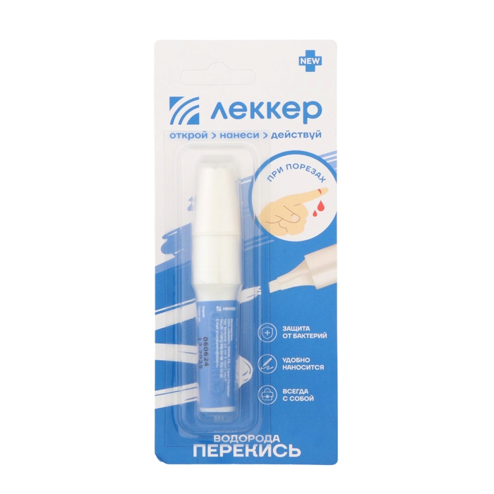 Перекись водорода Lekker тип-3, 5 мл. Перекись водорода Lekker тип-3, 5 мл.