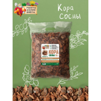 Кора сосны "Рецепты Дедушки Никиты" 10 л фр 2-6 Кора сосны "Рецепты Дедушки Никиты" 10 л фр 2-6