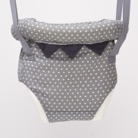 Прыгунки №4, 3в1 &laquo;Серый горох&raquo; (прыгунки, качели, тарзанка)