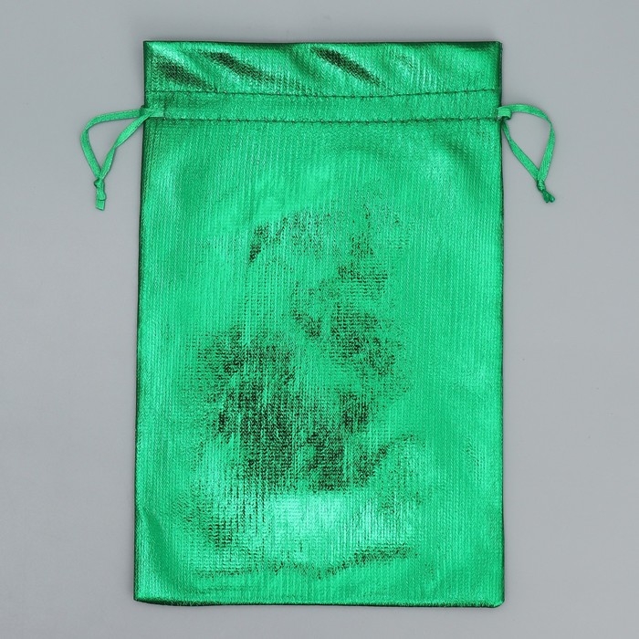 Мешочек подарочный парча &laquo;Игрушки&raquo;, 16 х 24 см +/- 1.5 см, Новый год