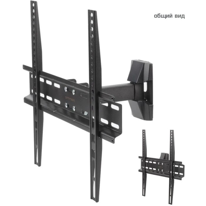 Кронштейн Arm media LCD-413, для ТВ, наклонно-поворотный, 26-55 Кронштейн Arm media LCD-413, для ТВ, наклонно-поворотный, 26-55",до 35 кг, 66-140 мм, черный