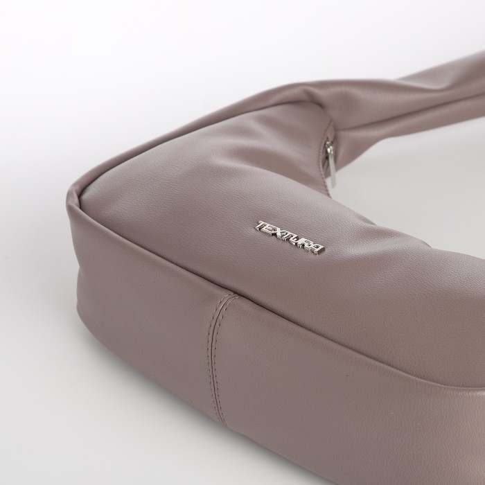 Сумка женская TEXTURA, багет, маленький размер, цвет бежевый