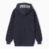 Толстовка мужская НАЧЁС, цвет тёмно-синий, размер 50 (XL)