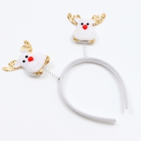 Новый год! Карнавальный ободок &laquo;Олень&raquo;, цвет золотой