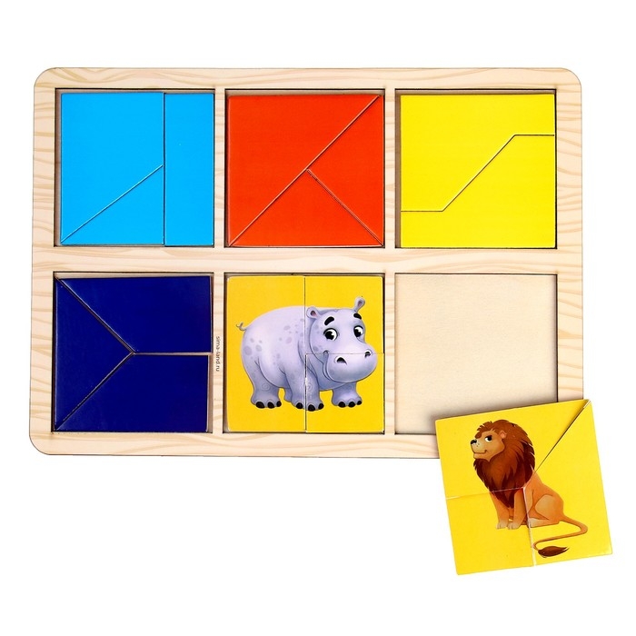 Квадраты Никитина, &laquo;Изучаем животных Африки&raquo;