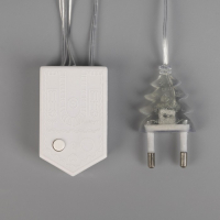 Гирлянда &laquo;Бахрома-арка&raquo; 1 &times; 1 м, IP20, прозрачная нить, 126 LED, свечение белое, 8 режимов, 220 В