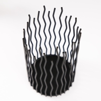 Подсвечник металл на 1 свечу d=8,5 см "Турилл" 10х10х20,5 см