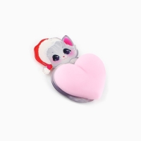 Магнит антистресс новогодний &laquo;Новый год: Котенок НГ&raquo;, на Новый год, 5.3 х 7.3 см