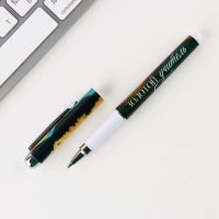 Ручка в открытке &laquo;Лучшему учителю в мире&raquo;, шариковая, синяя паста, 1,0 мм