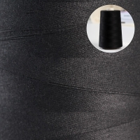 Нитки 40/2, 5000 м, цвет чёрный №6818 Нитки 40/2, 5000 м, цвет чёрный №6818