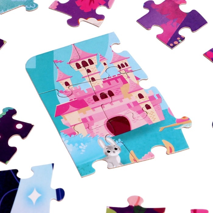 Пазл с фонариком «В гостях у ламы», 88 деталей Пазл с фонариком «В гостях у ламы», 88 деталей