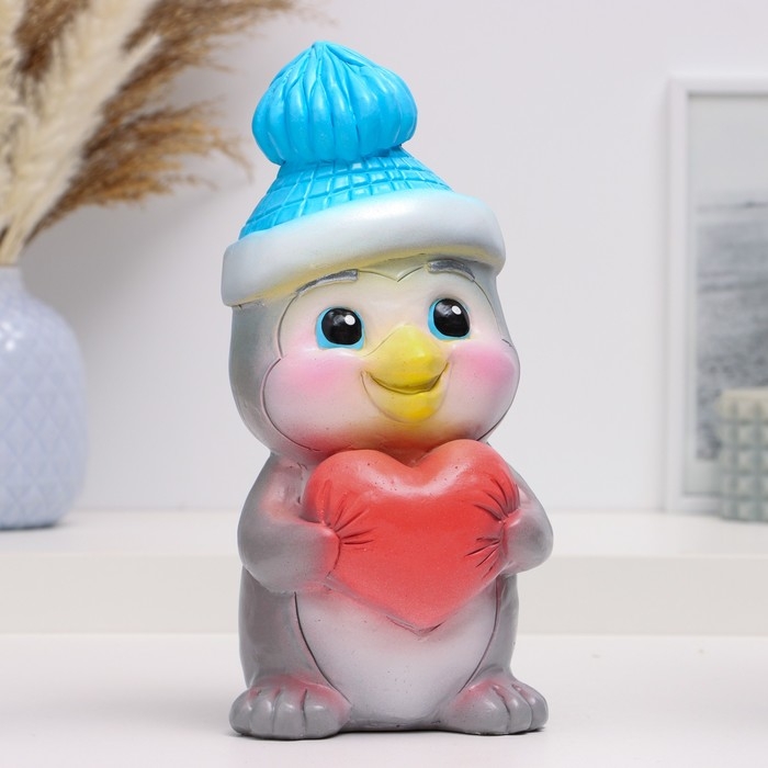 Копилка Копилка "Пингвин с сердцем" 15 см