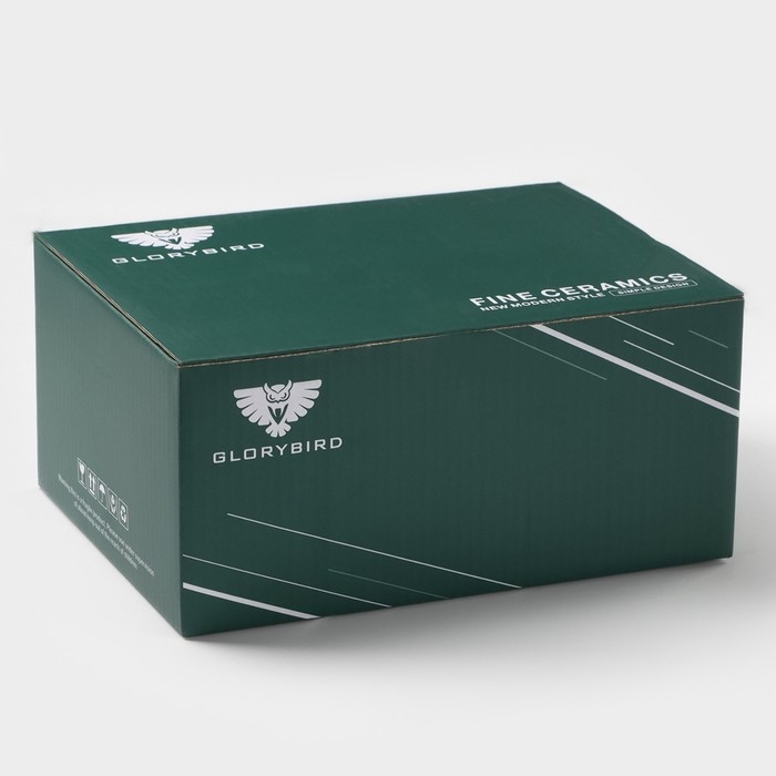 Чайная пара керамическая с ложкой &laquo;Панда&raquo;, 2 предмета: кружка 180 мл, блюдце, рисунок МИКС