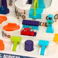 Парковка-автотрек &laquo;Город&raquo;, с 6 машинами, свет и звук, работает от батареек