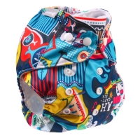 Трусики-подгузник, многоразовый «Океан» на кнопках (S,М,L), Крошка Я Трусики-подгузник, многоразовый «Океан» на кнопках (S,М,L), Крошка Я